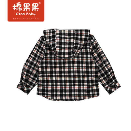 商场同款棉果果春季男童格布连帽外套M112100422070 商品图1