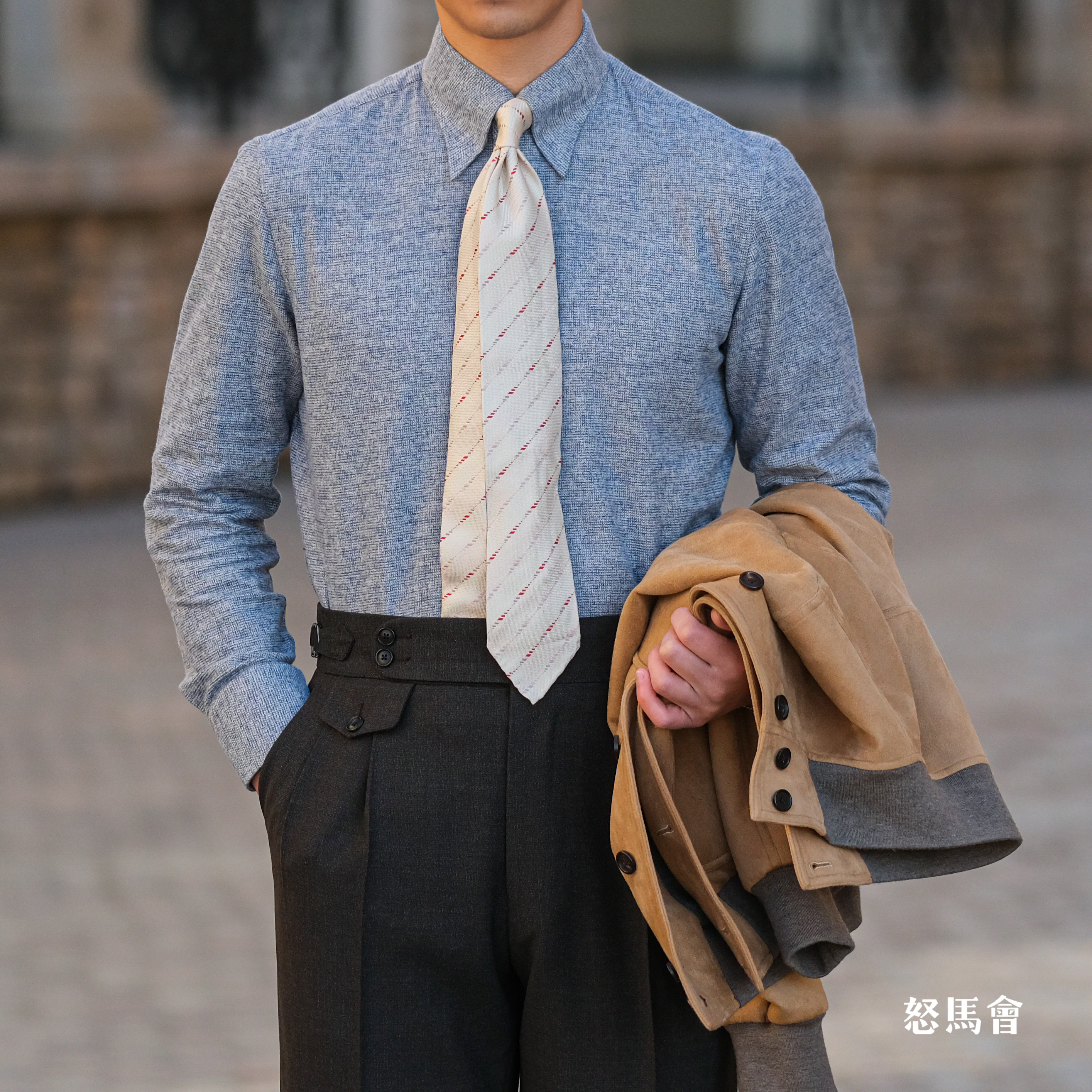 「6色可选」Flamenco 高克重法兰绒埃及棉意式工艺衬衫