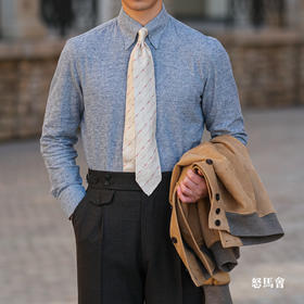 「6色可选」Flamenco 高克重法兰绒埃及棉意式工艺衬衫