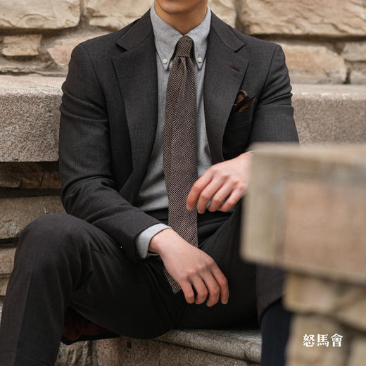 「5色可选」Flamenco 植物染法兰绒埃及棉意式工艺衬衫 商品图4