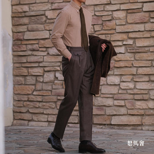 Flamenco Baby Corduroy 婴肌绒埃及棉意式工艺衬衫 商品图5