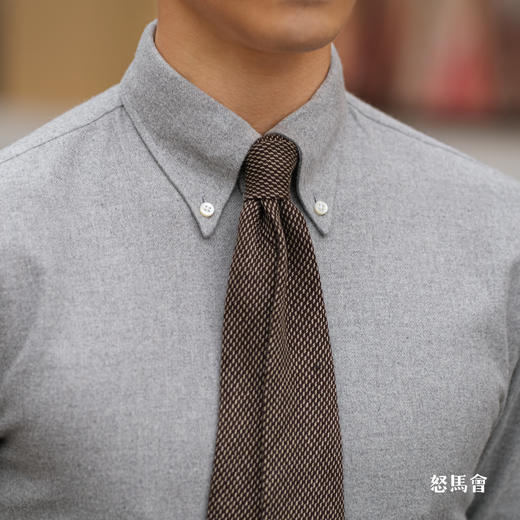 「5色可选」Flamenco 植物染法兰绒埃及棉意式工艺衬衫 商品图2