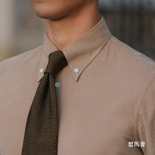 Flamenco Baby Corduroy 婴肌绒埃及棉意式工艺衬衫 商品图2