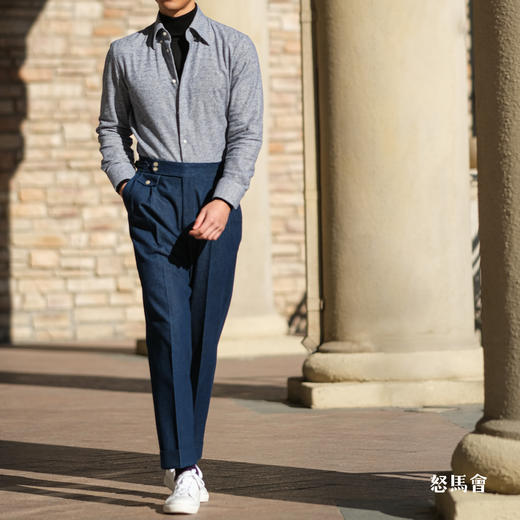 「6色可选」Flamenco 高克重法兰绒埃及棉意式工艺衬衫 商品图7