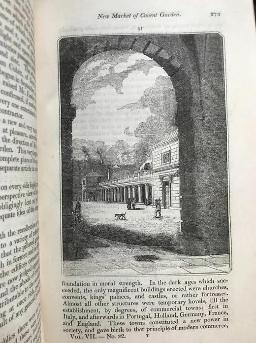 1831年 园丁杂志 近百幅版画插图 真皮精装大32开 商品图9