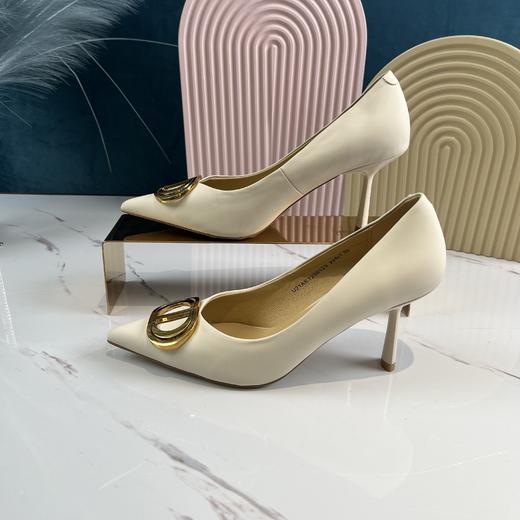 IUIU SECOND 春夏尖头丝绸羊皮浅口女单鞋 商品图8