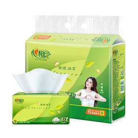 心相印茶语丝享纸面巾130抽*6包