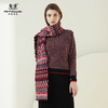 羊绒世家圣诞系列秋冬新品女士100%山羊绒围巾长款加厚保暖围脖 商品缩略图0