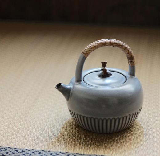 梵山堂陶壶 苏打釉茶壶景德镇老泥功夫茶壶 电陶炉茶具烧水 商品图3