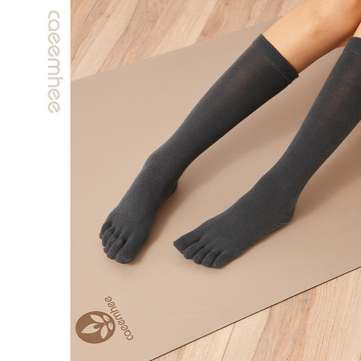 卡益均码瑜伽中筒五指袜KS4199 商品图2