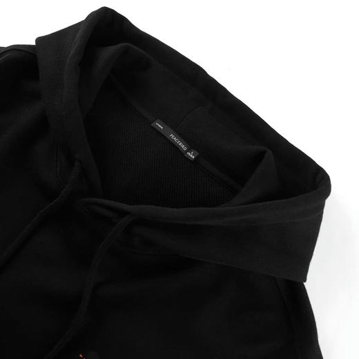 太平鸟男装 秋冬连帽印花卫衣宽松休闲上衣B2BFB4280 商品图2