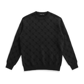 太平鸟男装 2021秋新款简约宽松毛套衫男B1EBB4324