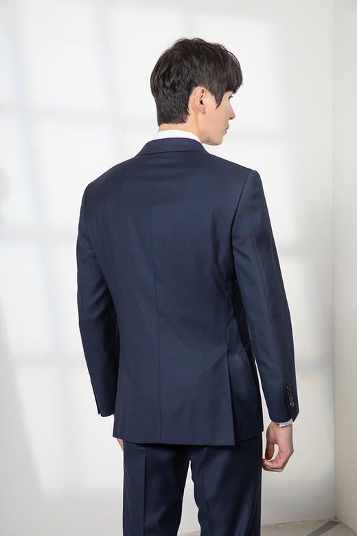 callisto藏青精纺全羊毛西服  FQBWJ041H 商品图3