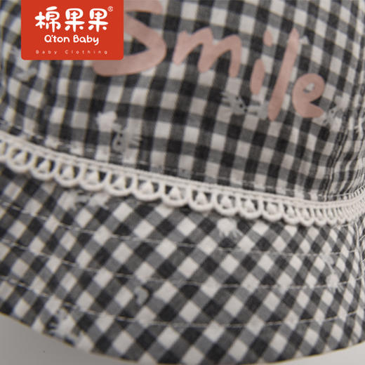 棉果果春季新品女童格布太阳帽M124400222142 商品图2