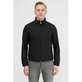 【二】EMPORIO ARMANI 阿玛尼 拉链带帽 男士外套 黑色 8N1BD2 1NZAZ 0999