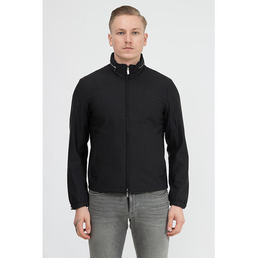 【二】EMPORIO ARMANI 阿玛尼 拉链带帽 男士外套 黑色 8N1BD2 1NZAZ 0999 商品图0