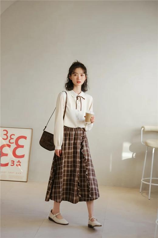 女蕾丝领上衣395 商品图6