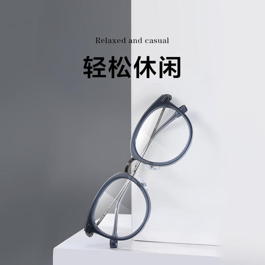 普莱斯PM6037 β钛+板材 全框圆框 商品图4