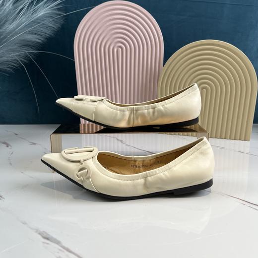 IUIU SECOND 春夏舒软套包单鞋尖头平底浅口单鞋 商品图5