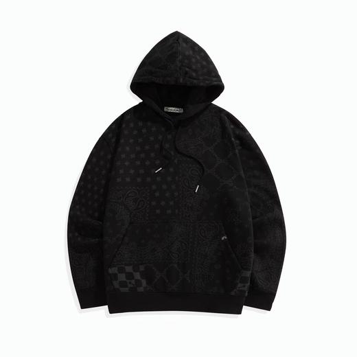 太平鸟男装 2021年冬季新款黑色卫衣男潮B2BFB4284 商品图0