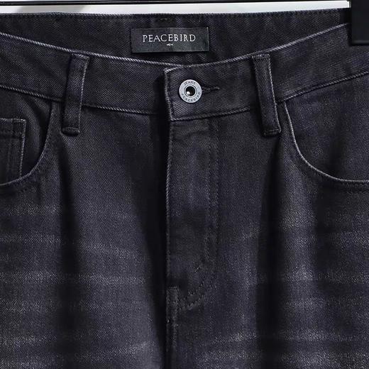 太平鸟2021冬时尚潮流紧身男士牛仔裤B2HAB4A37 商品图2