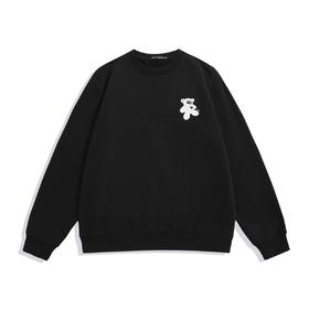 太平鸟男装 2021秋冬新款纯棉小熊潮流卫衣B1BFB4106