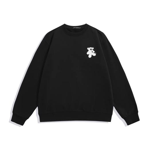 太平鸟男装 2021秋冬新款纯棉小熊潮流卫衣B1BFB4106 商品图0