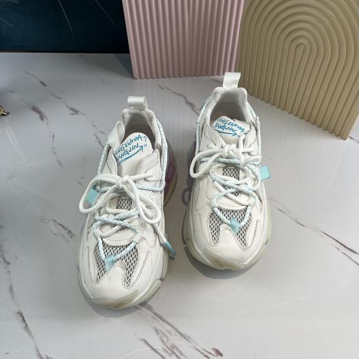 IUIU SECOND春夏彩色网面老爹鞋厚底休闲鞋 商品图2