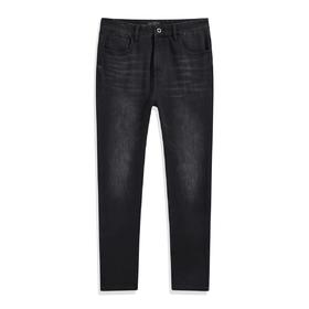 太平鸟男装2021年冬季新款水洗修身牛仔裤B2HAB4A67