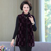 FW 9233貂绒马甲加肥加大码中长款背心马夹外套 商品缩略图4