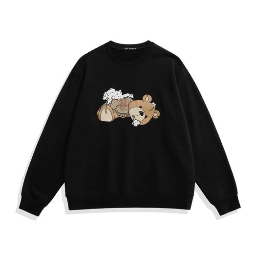 太平鸟男装 2021秋冬新款圆领套头卫衣男B1BFB4316 商品图1