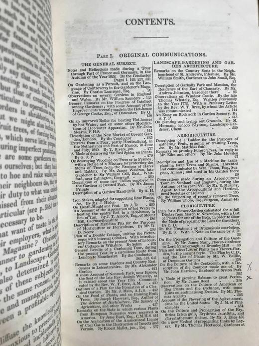 1831年 园丁杂志 近百幅版画插图 真皮精装大32开 商品图3