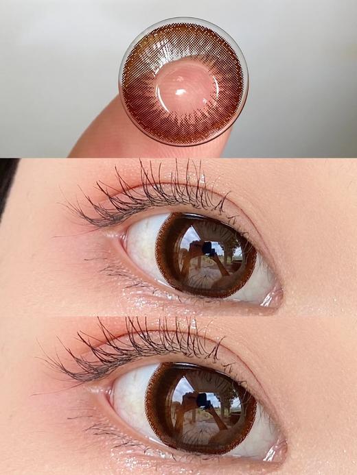大直径丨Cindy Brown·Winni丨经典大眼棕14.5mm（年抛/2片装） 商品图6