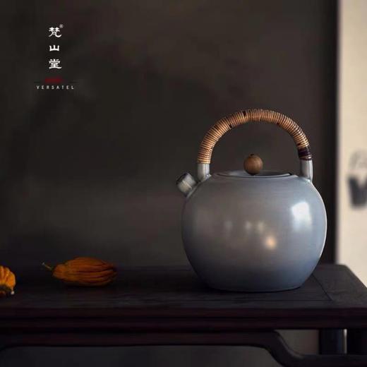 梵山堂陶壶 苏打釉茶壶景德镇老泥功夫茶壶 电陶炉茶具烧水 商品图6