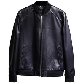 太平鸟男装 皮衣男休闲潮流夹克韩版茄克男B1BDB4F21