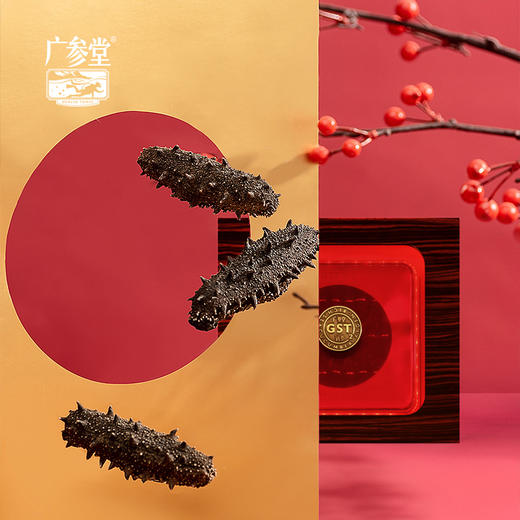 【干海参礼盒】广参堂-氧参礼盒 30米以下黄金冷水海域底播  溶氧量高  参龄5年以上 泡发率更高 商品图2