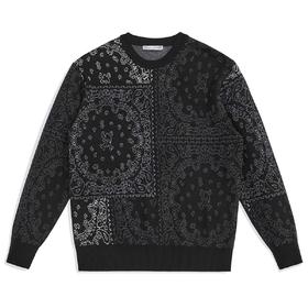 太平鸟男装 腰果花潮流毛衣秋冬新款针织衫B2EBB4382