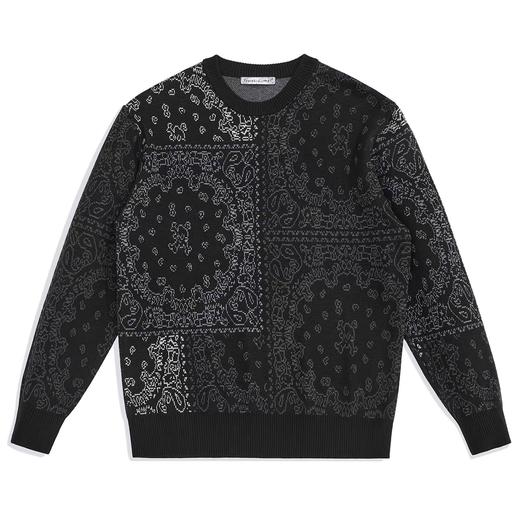 太平鸟男装 腰果花潮流毛衣秋冬新款针织衫B2EBB4382 商品图0