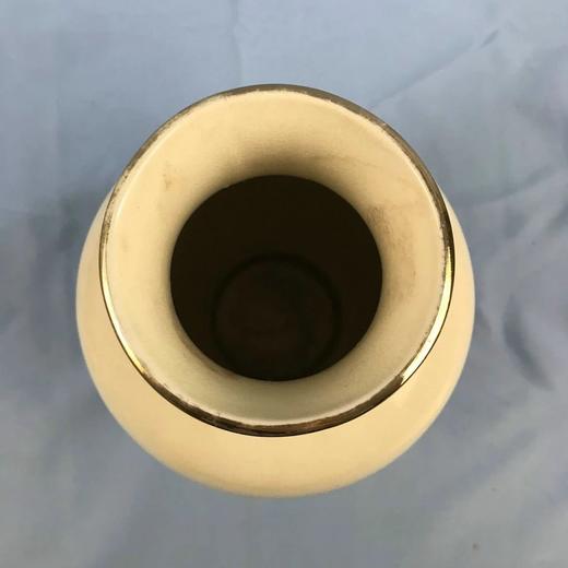 日本陶芸文峰作岩牡丹花瓶 原盒保留 实物见视频 商品图2