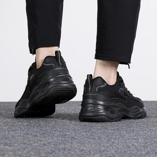 斯凯奇熊猫鞋男鞋2021新款运动鞋休闲鞋闪电鞋237225 商品图8