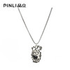 PINLI品立2021秋季男配饰合金搞怪表情项链饰品首饰潮D213628405 商品缩略图0