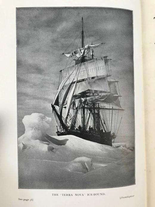 斯科特船长南极探险记 164幅插图 漆布精装大32开 商品图2