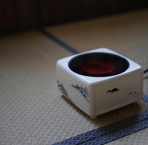 梵山堂电陶炉家用小型茶炉苏打釉白泥套路煮茶炉 商品图3