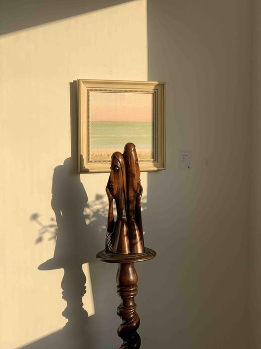 意大利艺术家雕塑作品—思考中的情侣 带签名和编号 商品图2