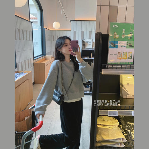 金蘑菇菇【丝绒及地裤】垂坠显瘦，秋冬日常爱穿的舒服裤 商品图1