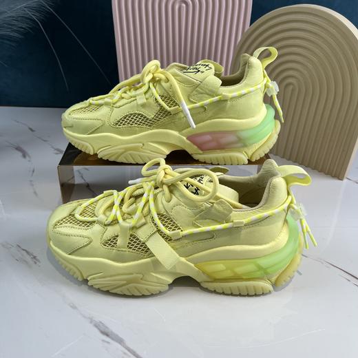 IUIU SECOND春夏彩色网面老爹鞋厚底休闲鞋 商品图4