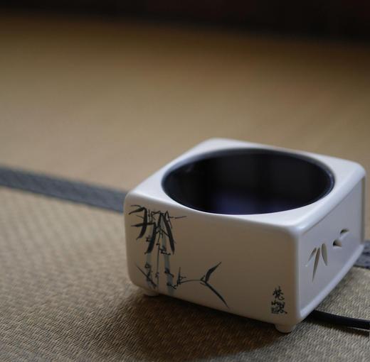 梵山堂电陶炉家用小型茶炉苏打釉白泥套路煮茶炉 商品图1