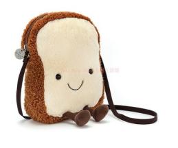 Jellycat  欢乐面包片斜跨包27cm 商品图0