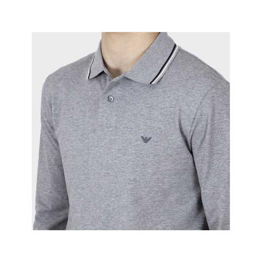EMPORIO ARMANI 阿玛尼 男士长袖T恤 灰色 8N1FB5 1JPTZ 0630 商品图1