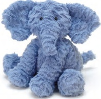 Jellycat 波浪卷毛象